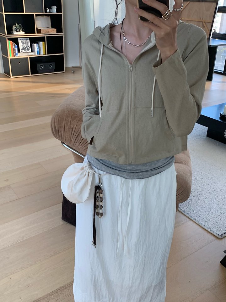 Lofn - Korean Women Fashion - #thelittlethings - Wind Hood Jumper - 5