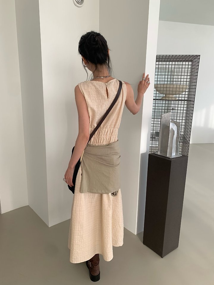 Lofn - Korean Women Fashion - #vintageinspired - Smocking One-piece - 4