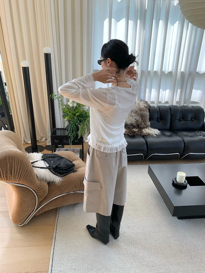Lofn - Korean Women Fashion - #womensfashion - Salted Pants - 7