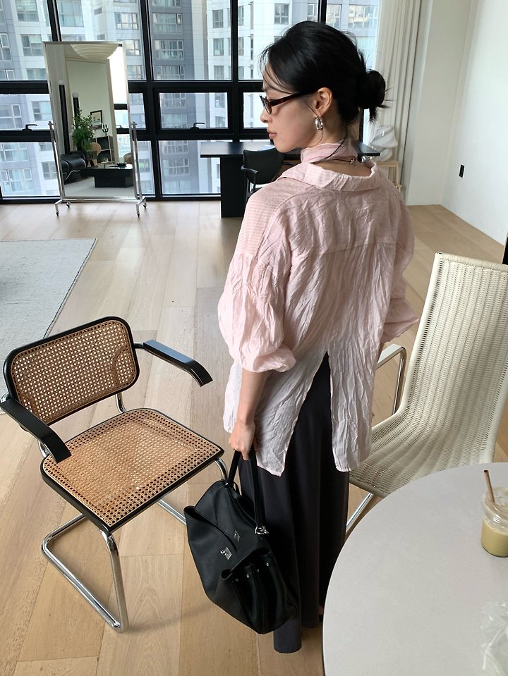 Lofn - Korean Women Fashion - #momslook - Begin Shirt - 4