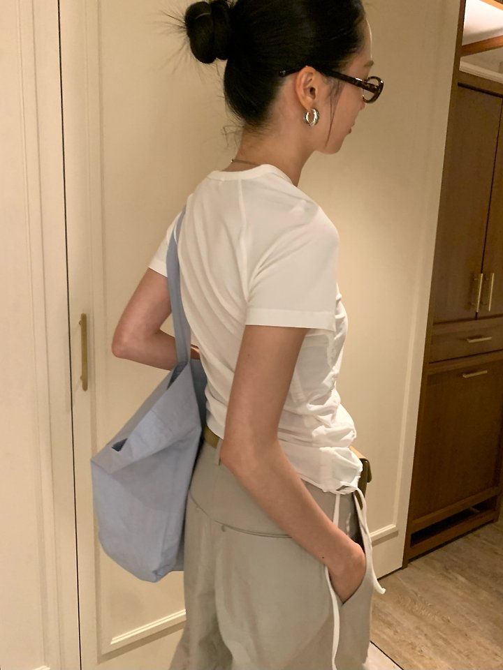 Lofn - Korean Women Fashion - #momslook - Shake Tee - 4
