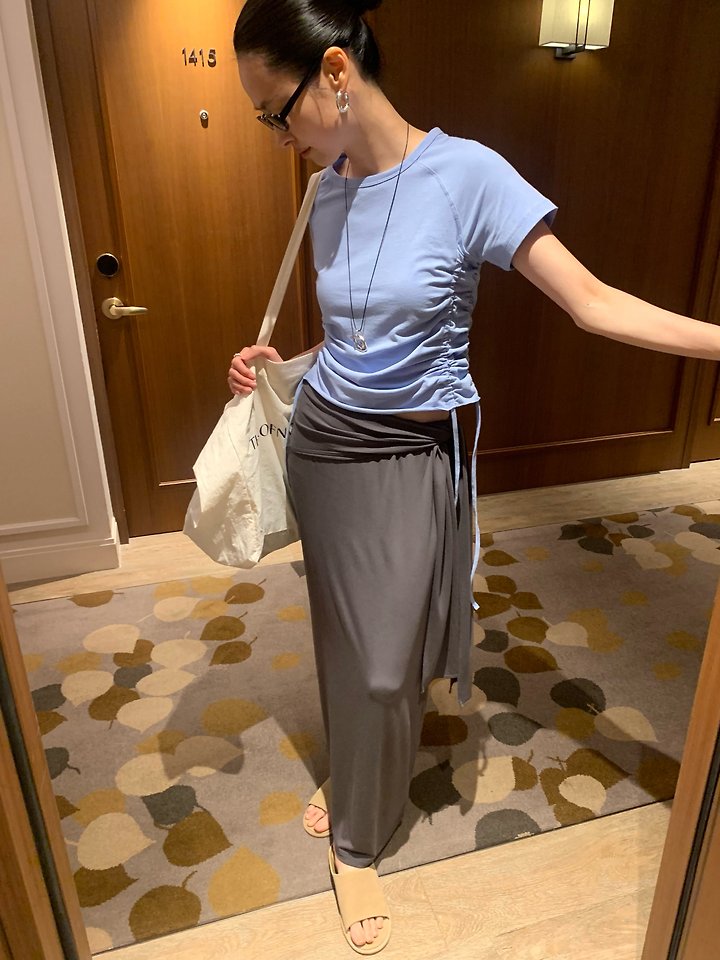 Lofn - Korean Women Fashion - #womensfashion - Touch Skirt - 5