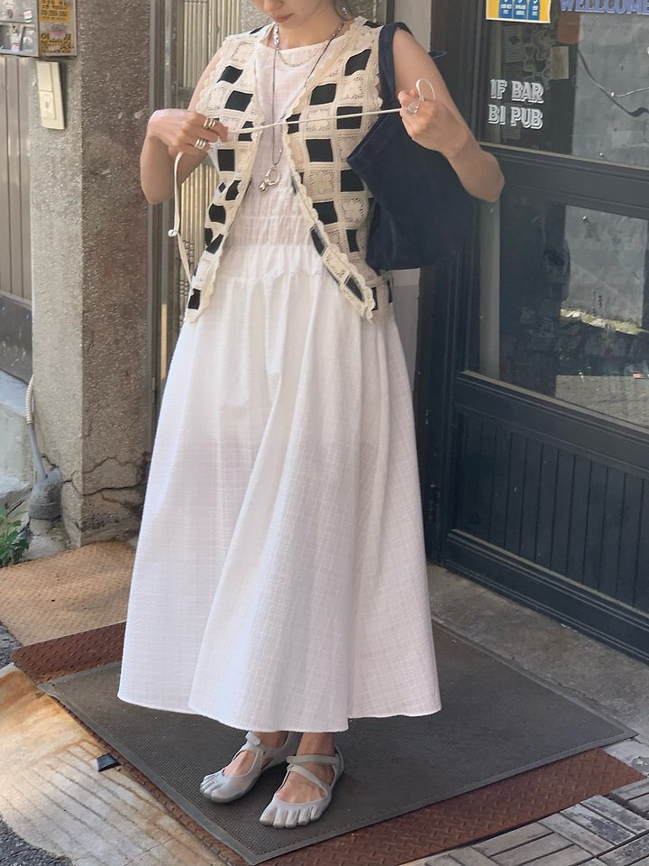 Lofn - Korean Women Fashion - #womensfashion - Smocking One-piece - 12