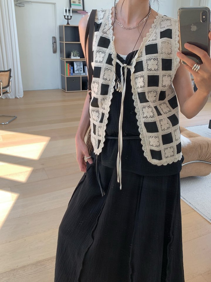 Lofn - Korean Women Fashion - #womensfashion - Nature Top - 11