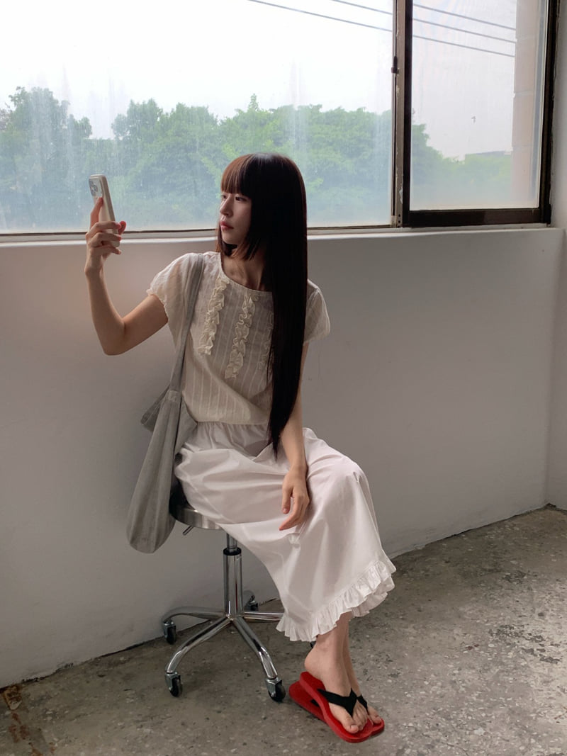 Logarden - Korean Women Fashion - #momslook - Mary Blouse - 6