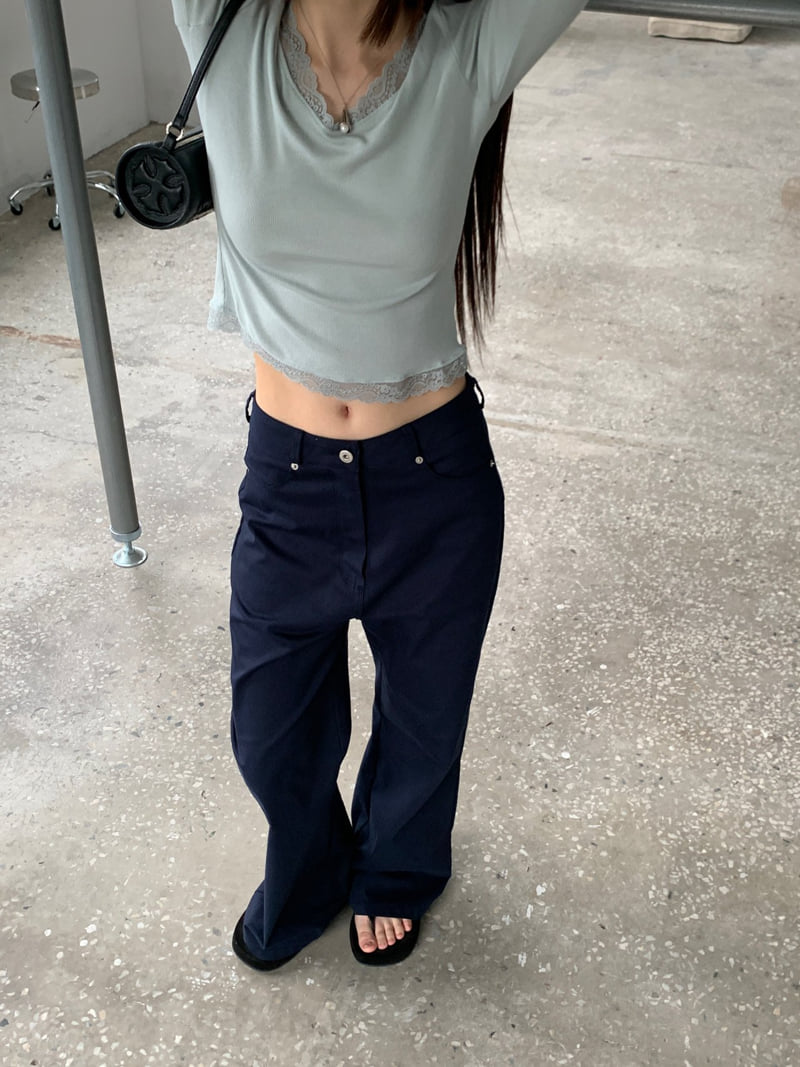 Logarden - Korean Women Fashion - #momslook - Clara Tee - 11