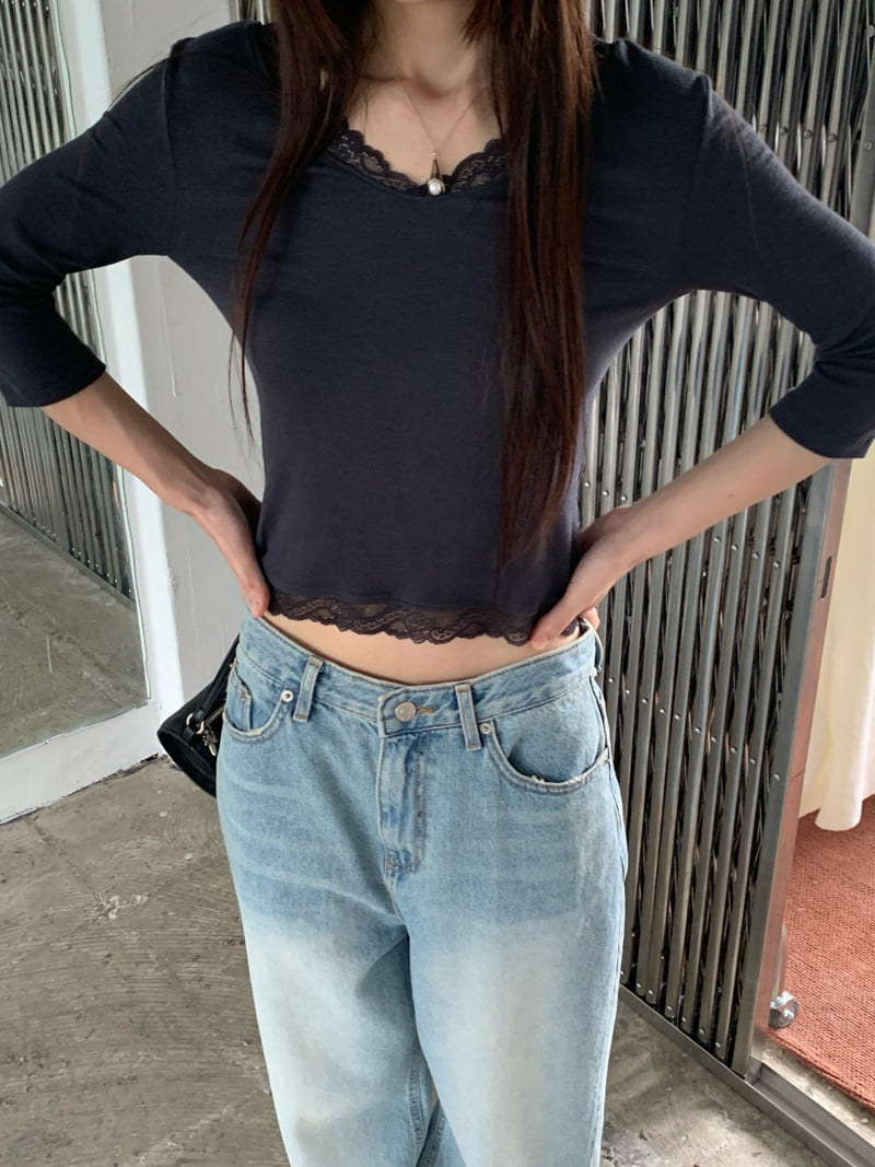 Logarden - Korean Women Fashion - #momslook - Clara Tee - 9