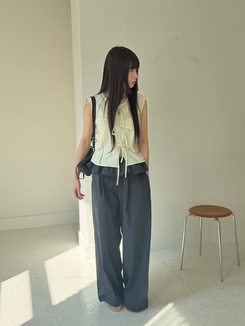 Logarden - Korean Women Fashion - #momslook - Roena Blouse - 10
