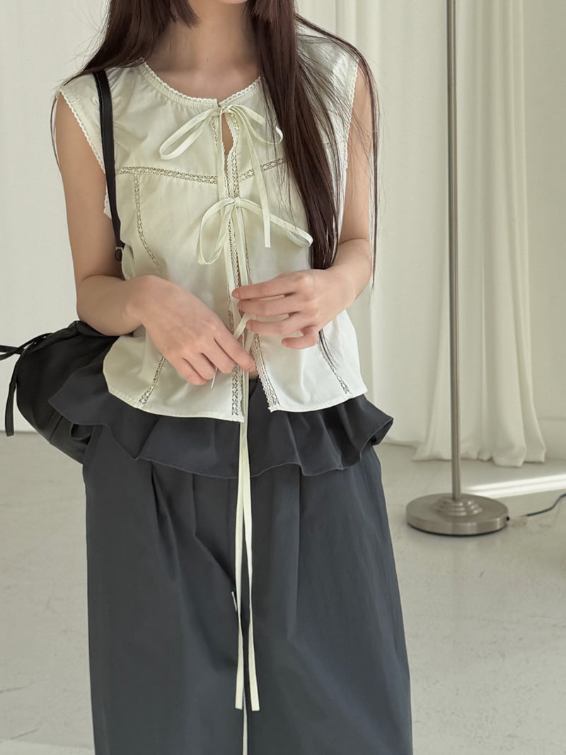 Logarden - Korean Women Fashion - #momslook - Roena Blouse - 8