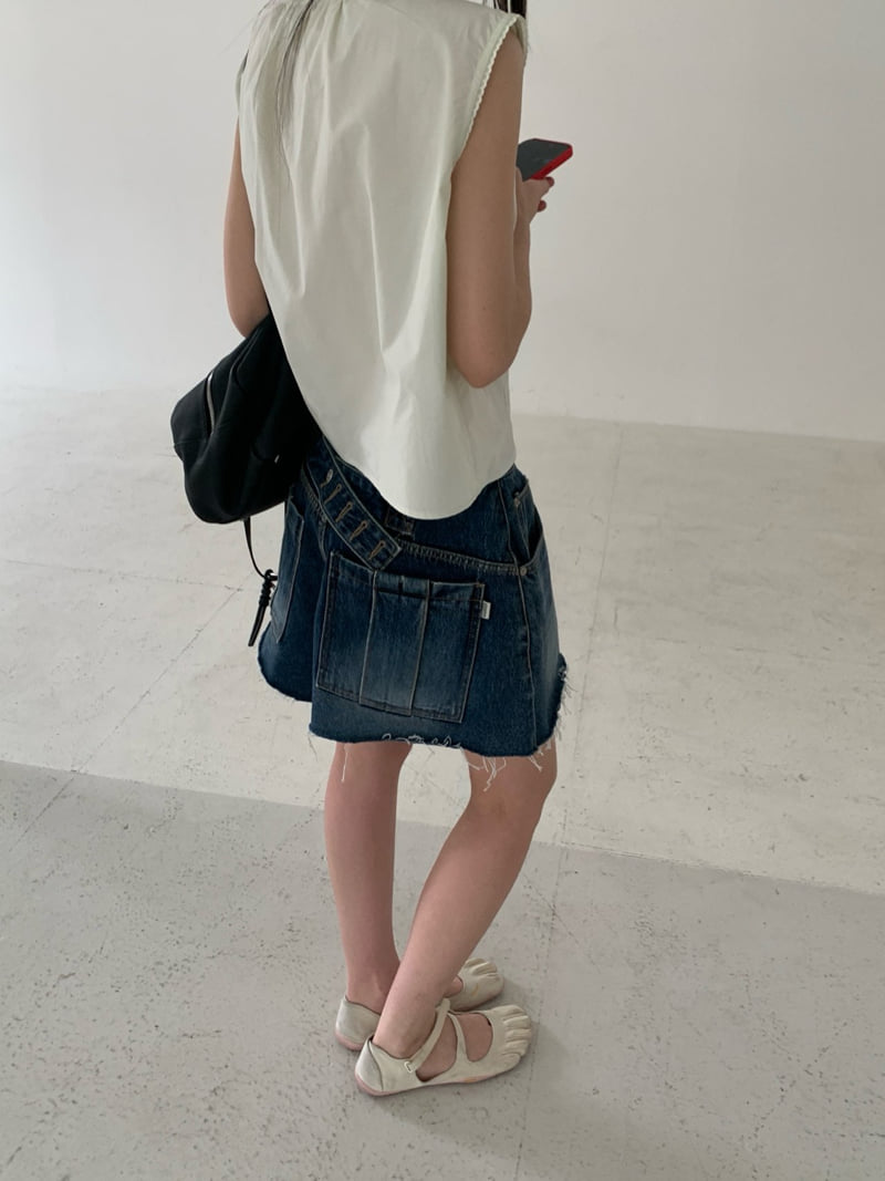 Logarden - Korean Women Fashion - #restrostyle - Scott Short Denim Pants - 8