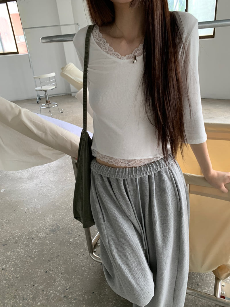 Logarden - Korean Women Fashion - #pursuepretty - Clara Tee - 4