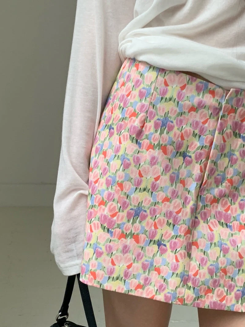 Logarden - Korean Women Fashion - #romanticstyle - Tulip Skort - 7