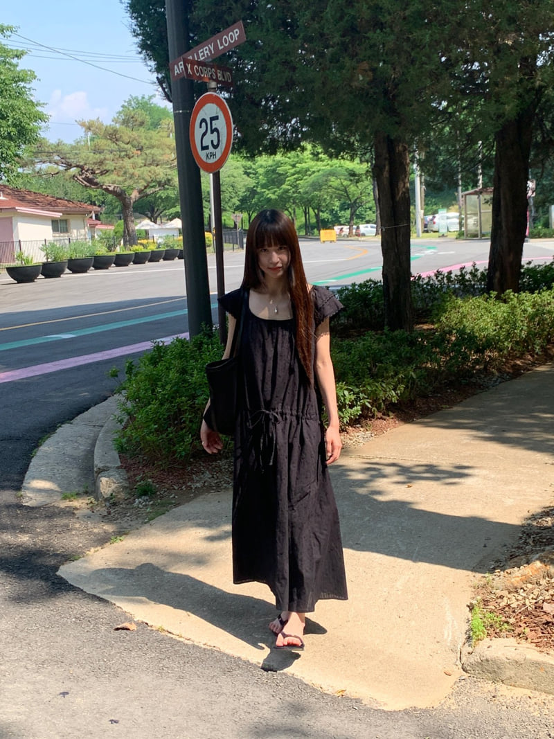 Logarden - Korean Women Fashion - #shopsmall - Flo One-piece - 7