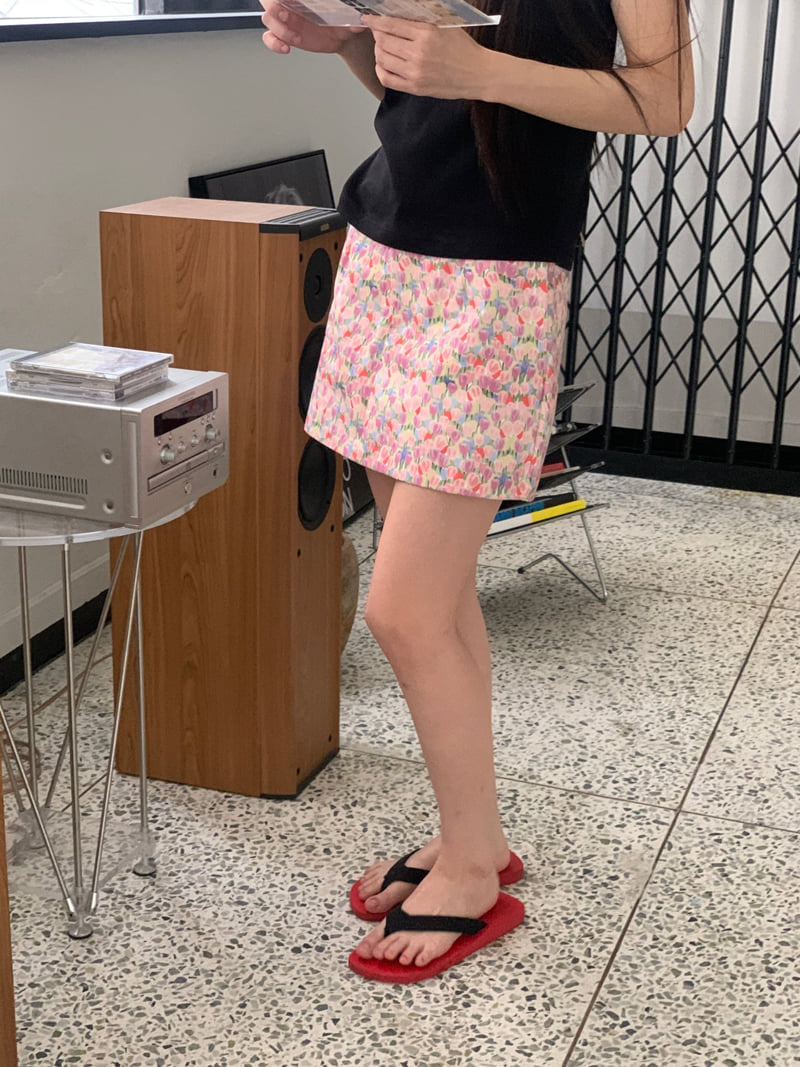 Logarden - Korean Women Fashion - #vintageinspired - Tulip Skort - 3