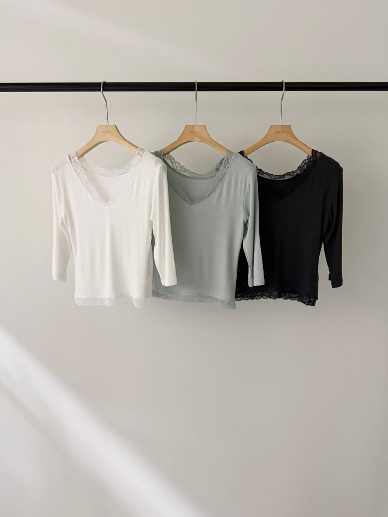 Logarden - Korean Women Fashion - #vintageinspired - Clara Tee