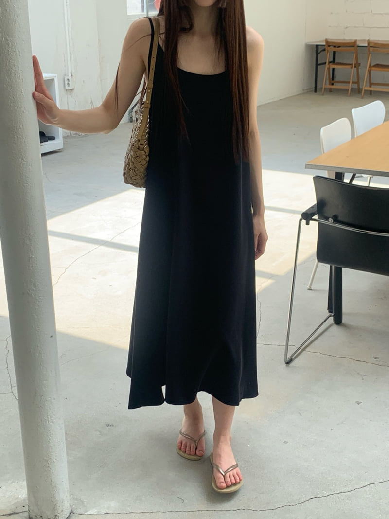 Logarden - Korean Women Fashion - #womensfashion - Clean Long One-piece - 12