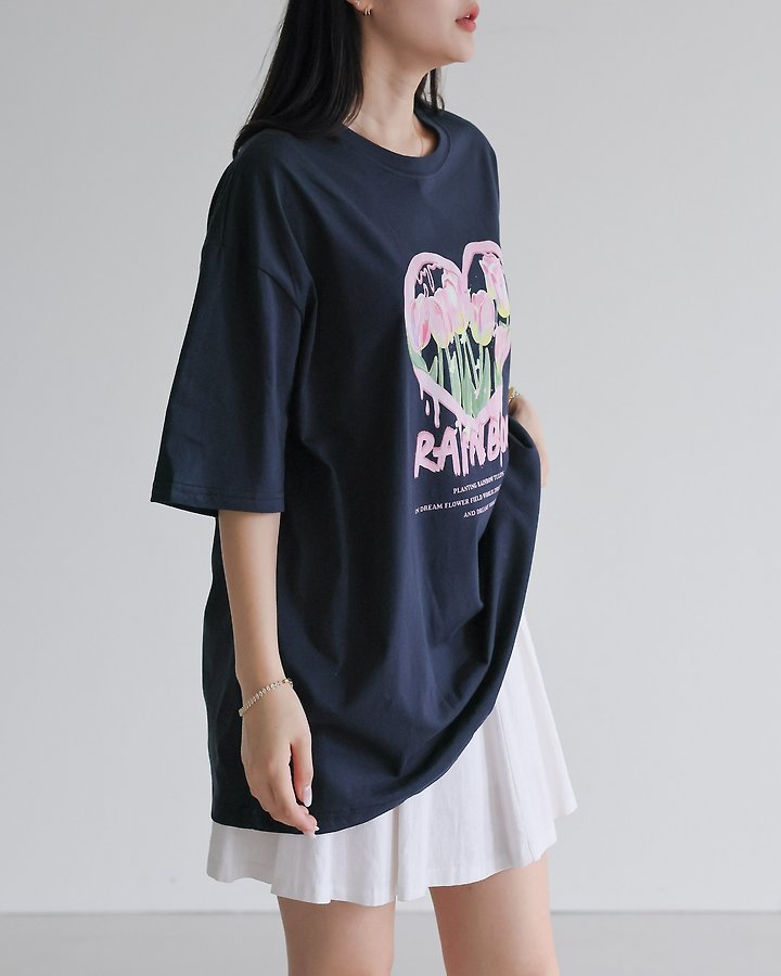 Lovely - Korean Women Fashion - #momslook - Tulip Tee - 7