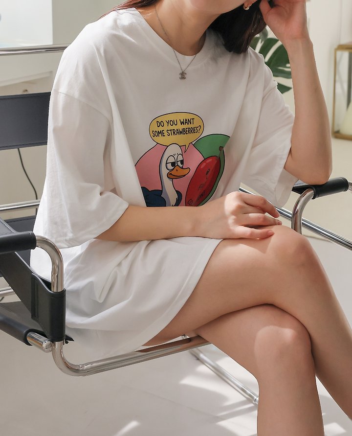 Lovely - Korean Women Fashion - #momslook - Apple Tee - 10
