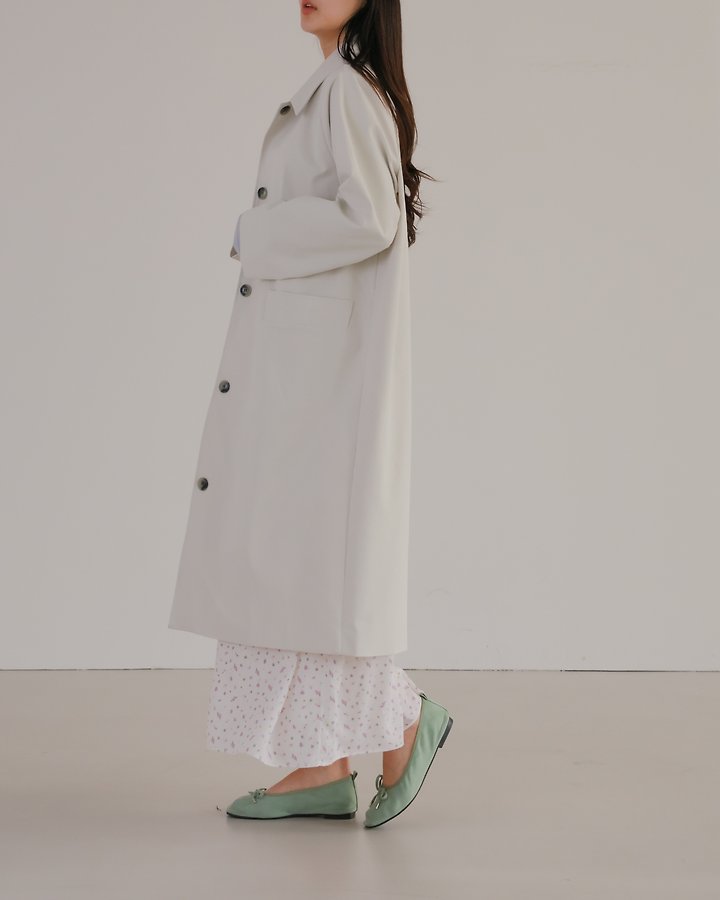Lovely - Korean Women Fashion - #momslook - Vera Single Trench Coat - 3