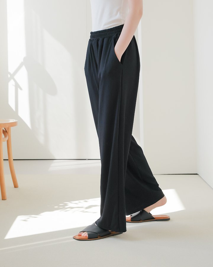 Lovely - Korean Women Fashion - #momslook - Rose Straight-Leg Pants - 12