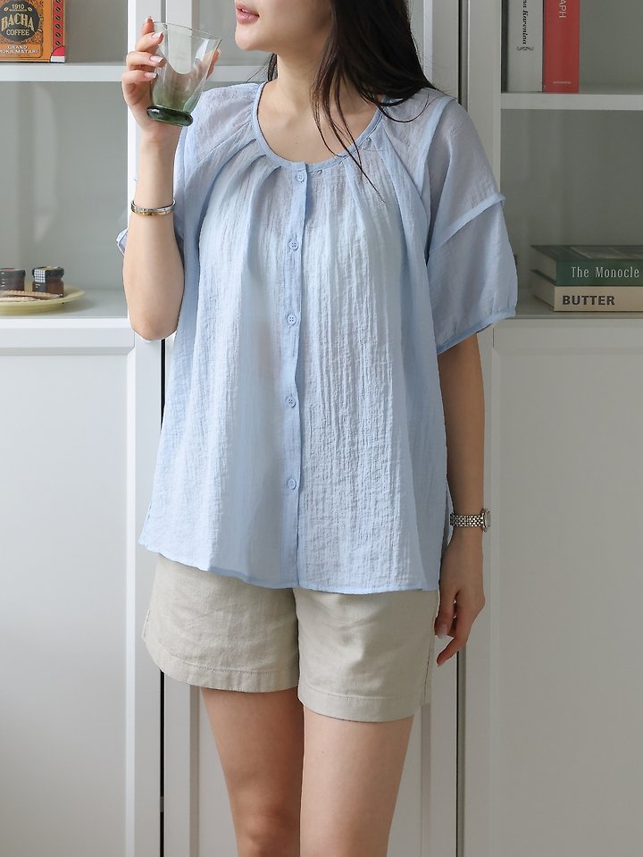 Lovely - Korean Women Fashion - #momslook - Pure Blouse - 10