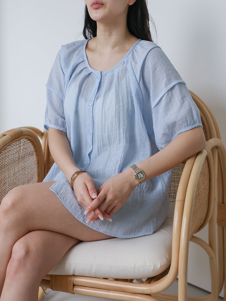 Lovely - Korean Women Fashion - #momslook - Pure Blouse - 12