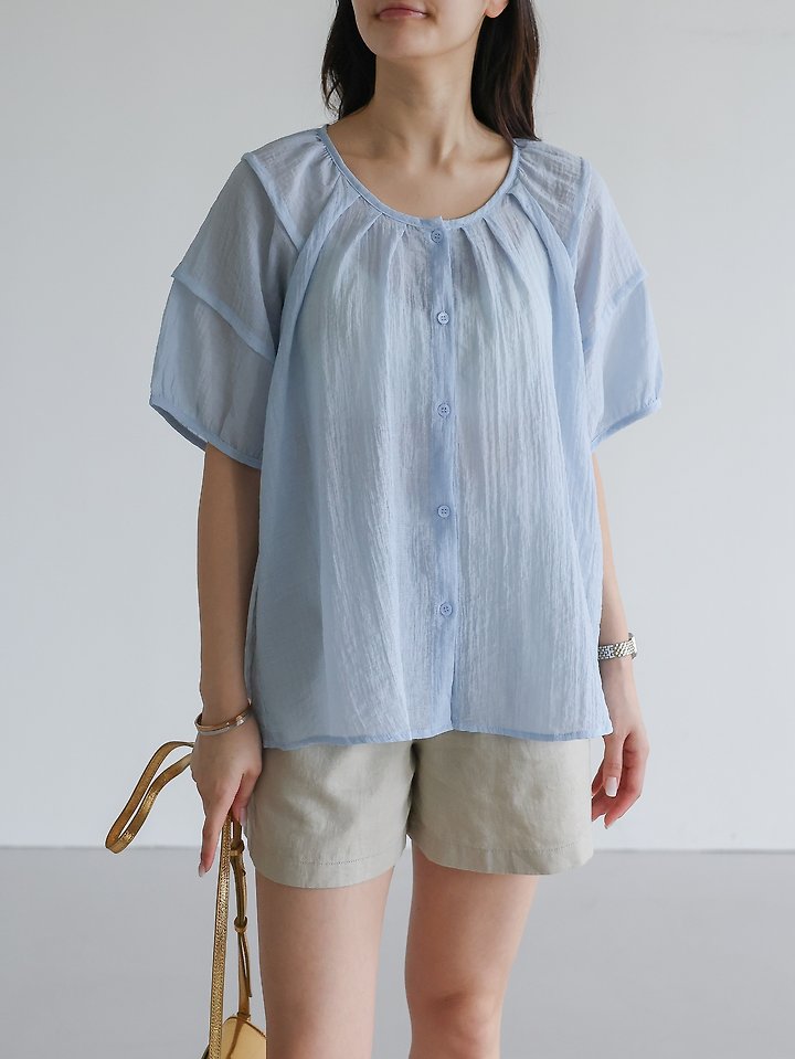 Lovely - Korean Women Fashion - #momslook - Pure Blouse - 6
