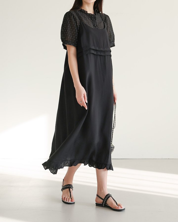 Lovely - Korean Women Fashion - #momslook - Bijou Two-Way One-piece - 3