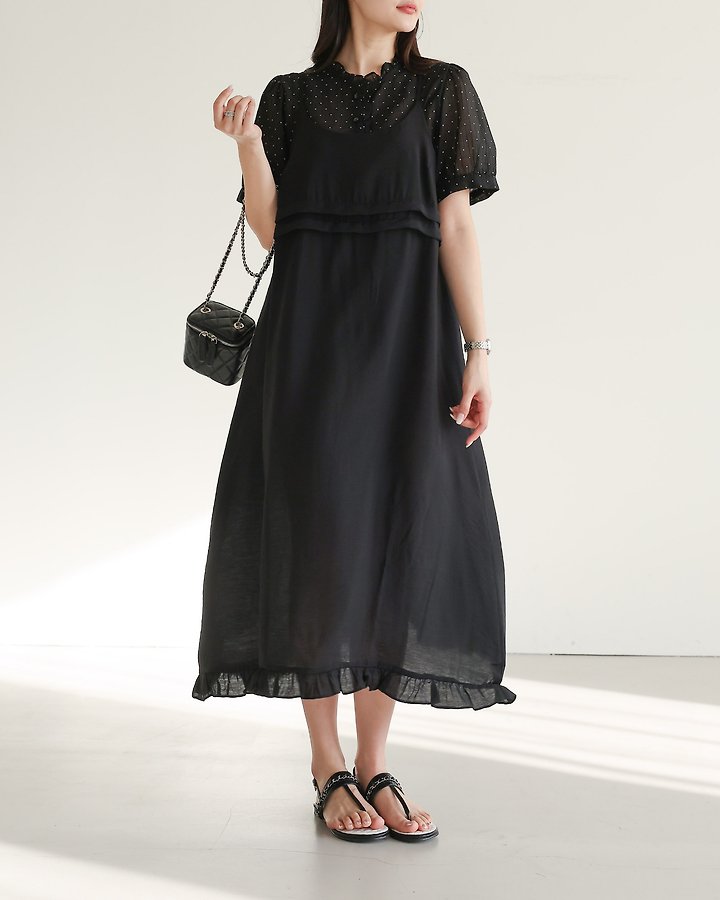 Lovely - Korean Women Fashion - #momslook - Bijou Two-Way One-piece - 5