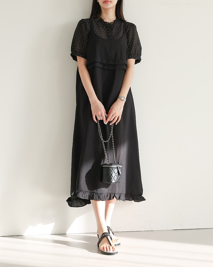 Lovely - Korean Women Fashion - #momslook - Bijou Two-Way One-piece - 7