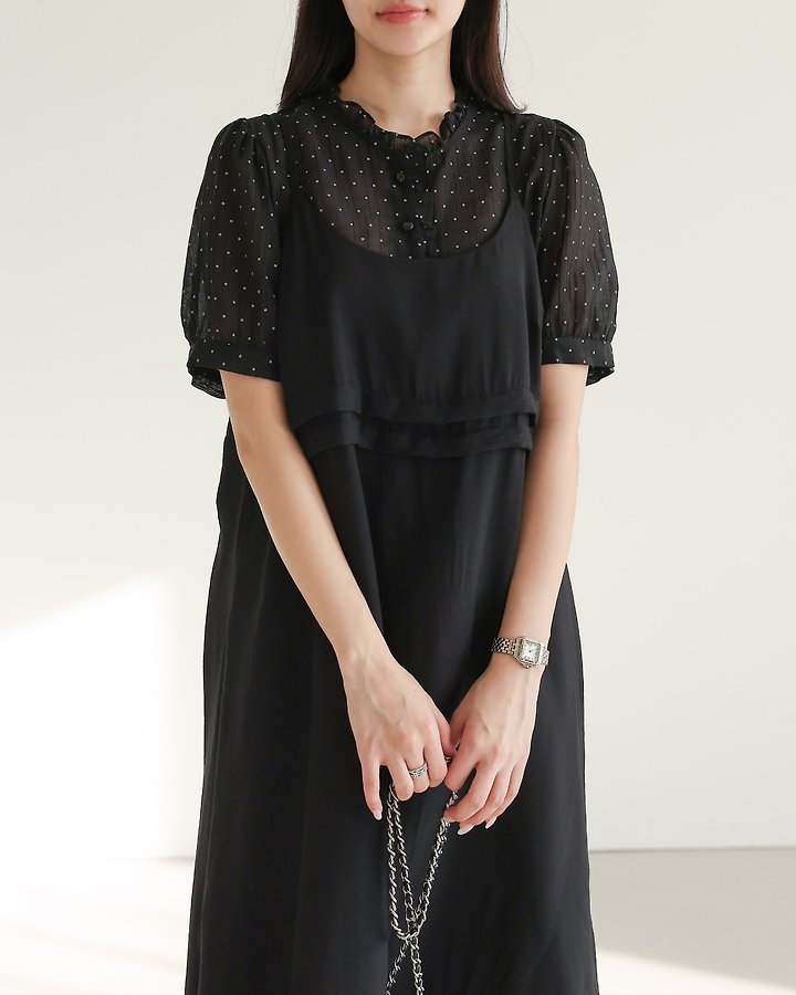 Lovely - Korean Women Fashion - #momslook - Bijou Two-Way One-piece - 9