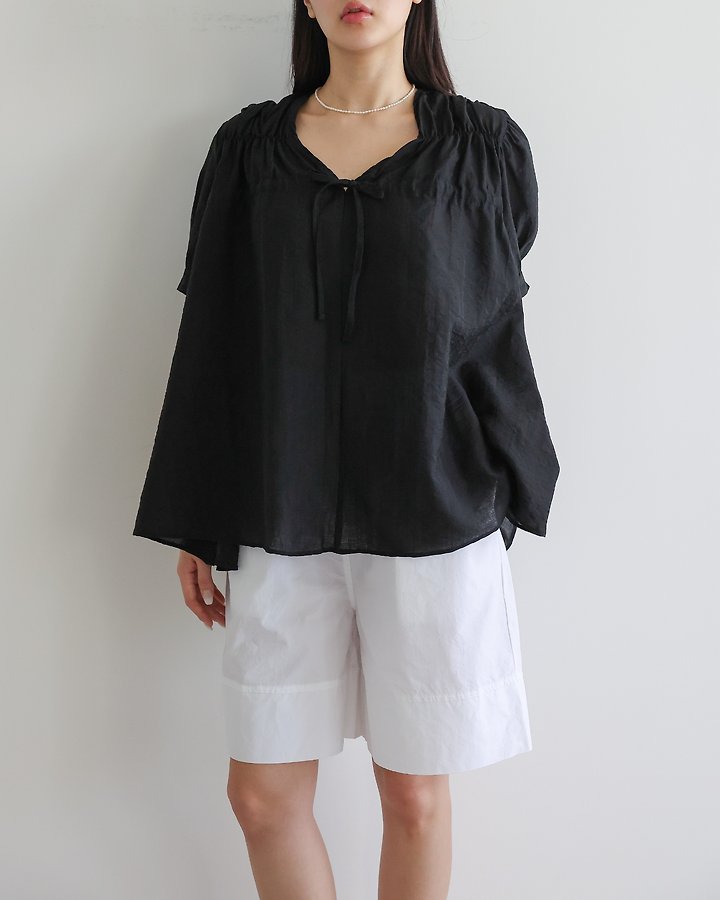 Lovely - Korean Women Fashion - #momslook - Berry Ribbon Blouse - 10