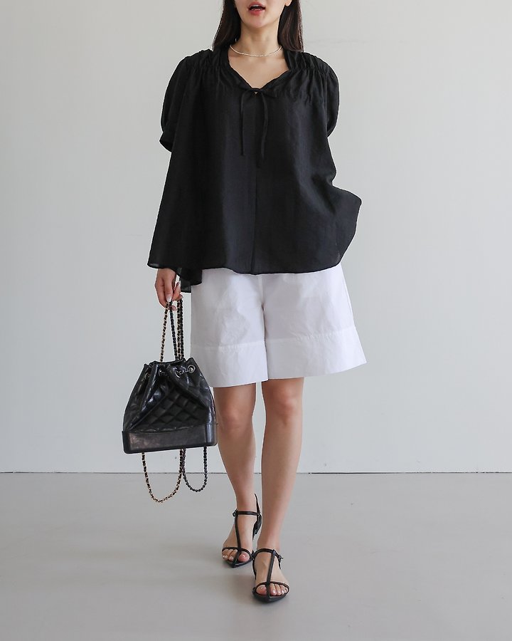 Lovely - Korean Women Fashion - #momslook - Berry Ribbon Blouse - 2