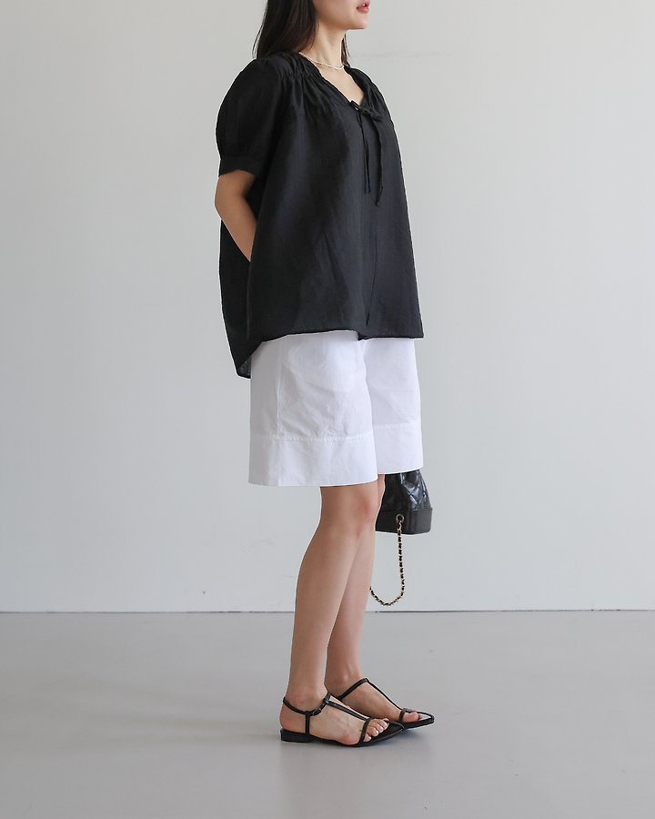 Lovely - Korean Women Fashion - #momslook - Berry Ribbon Blouse - 6