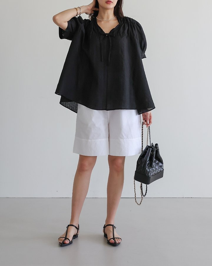 Lovely - Korean Women Fashion - #momslook - Berry Ribbon Blouse - 8
