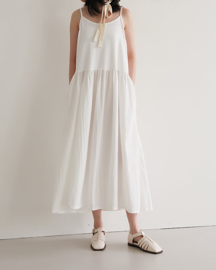 Lovely - Korean Women Fashion - #restrostyle - Ray Strap One-piece - 8