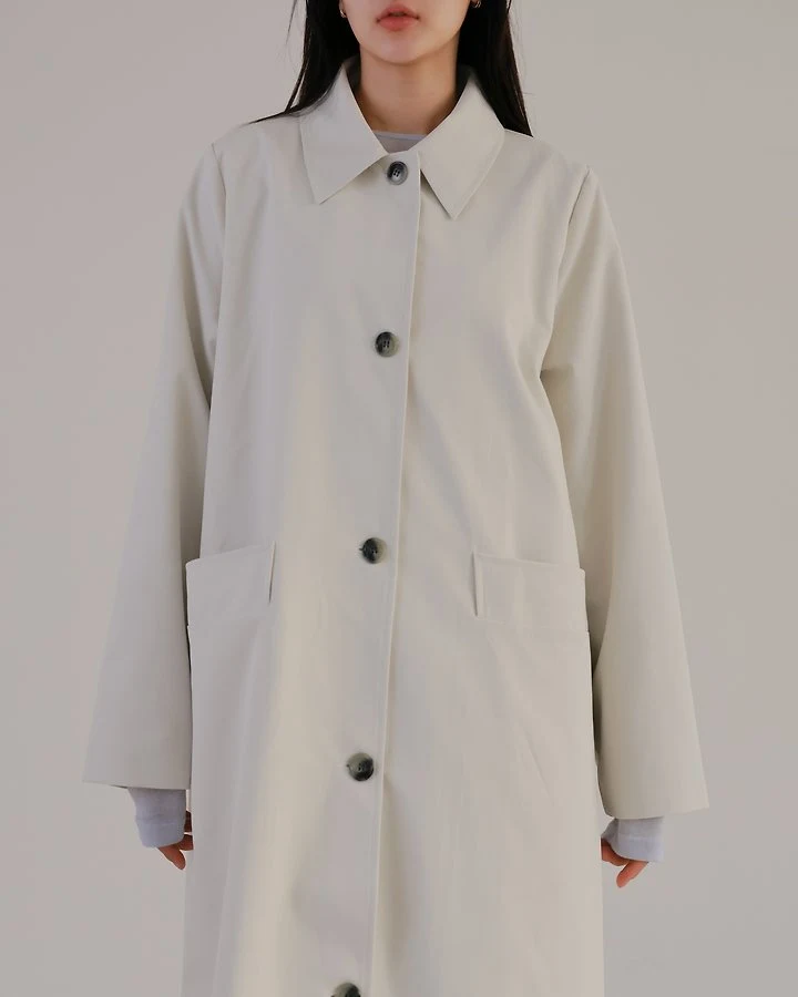 Lovely - Korean Women Fashion - #shopsmall - Vera Single Trench Coat - 11