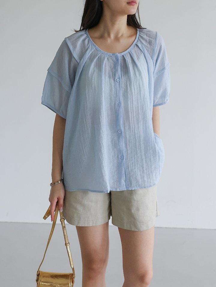 Lovely - Korean Women Fashion - #thelittlethings - Pure Blouse - 5