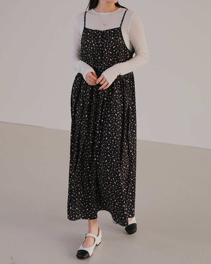 Lovely - Korean Women Fashion - #vintageinspired - Daisy One-piece - 7