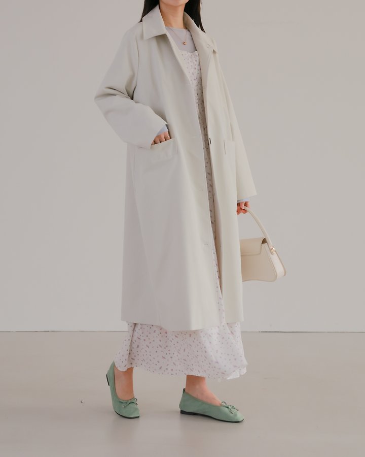 Lovely - Korean Women Fashion - #vintageinspired - Vera Single Trench Coat - 6