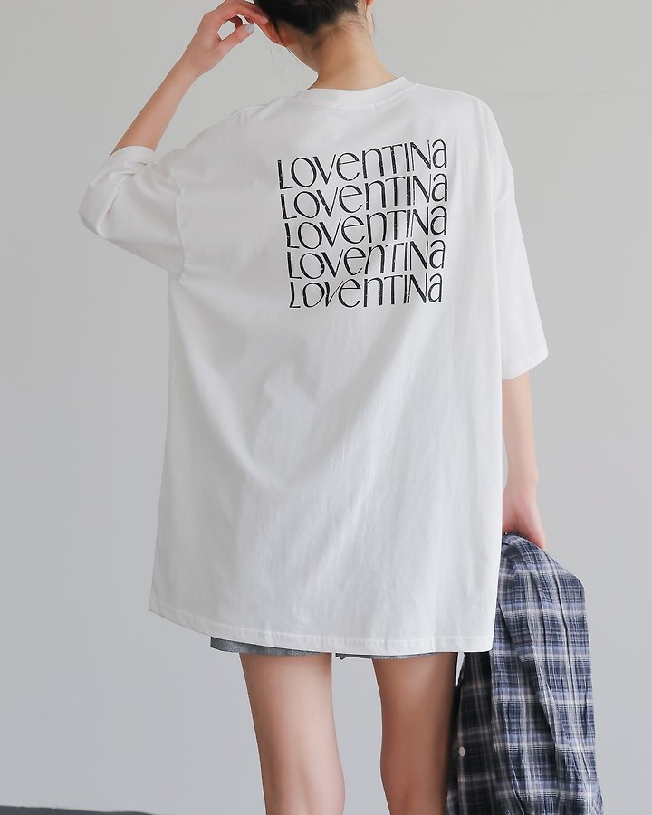 Lovely - Korean Women Fashion - #vintagekidsstyle - Love Tee - 9
