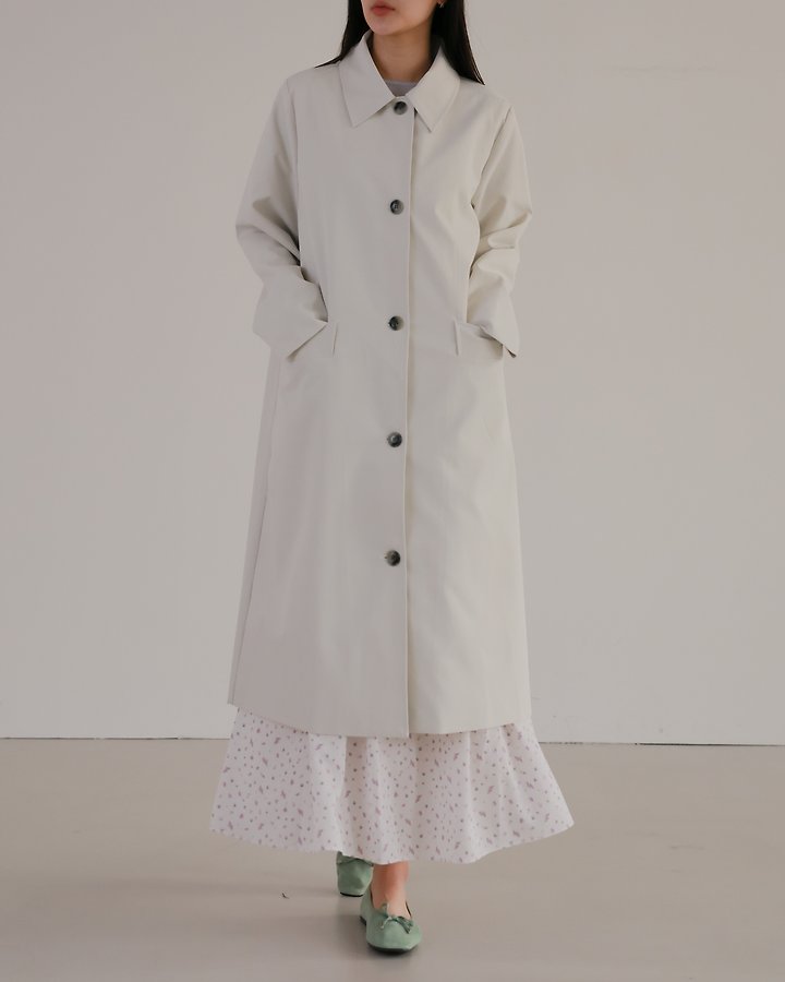 Lovely - Korean Women Fashion - #vintagekidsstyle - Vera Single Trench Coat - 7