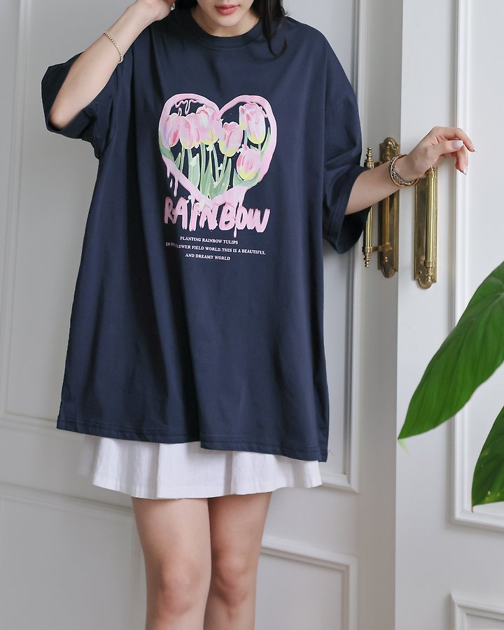 Lovely - Korean Women Fashion - #womensfashion - Tulip Tee - 10