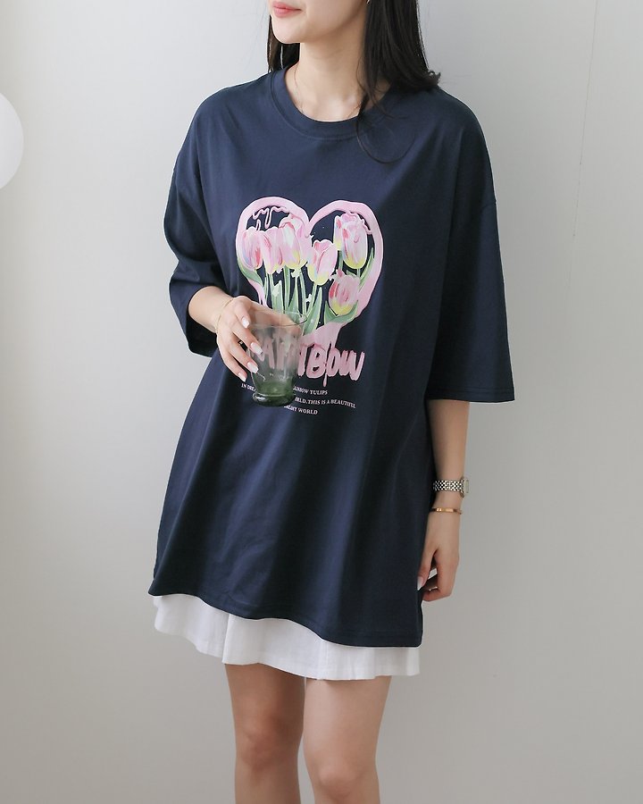 Lovely - Korean Women Fashion - #womensfashion - Tulip Tee - 12