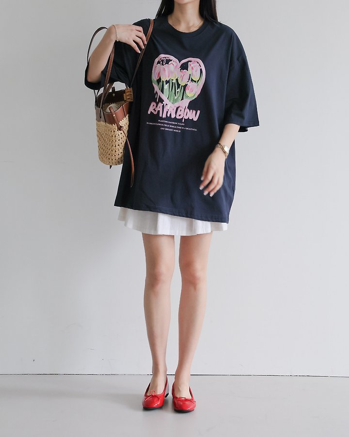 Lovely - Korean Women Fashion - #womensfashion - Tulip Tee - 2