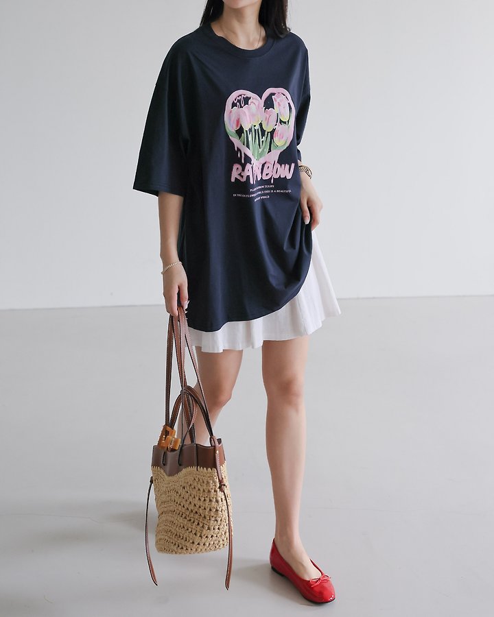 Lovely - Korean Women Fashion - #momslook - Tulip Tee - 4