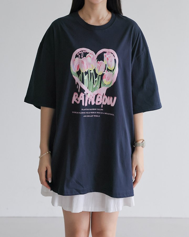 Lovely - Korean Women Fashion - #womensfashion - Tulip Tee - 6
