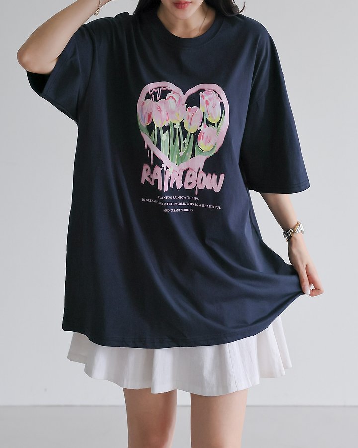 Lovely - Korean Women Fashion - #womensfashion - Tulip Tee - 8