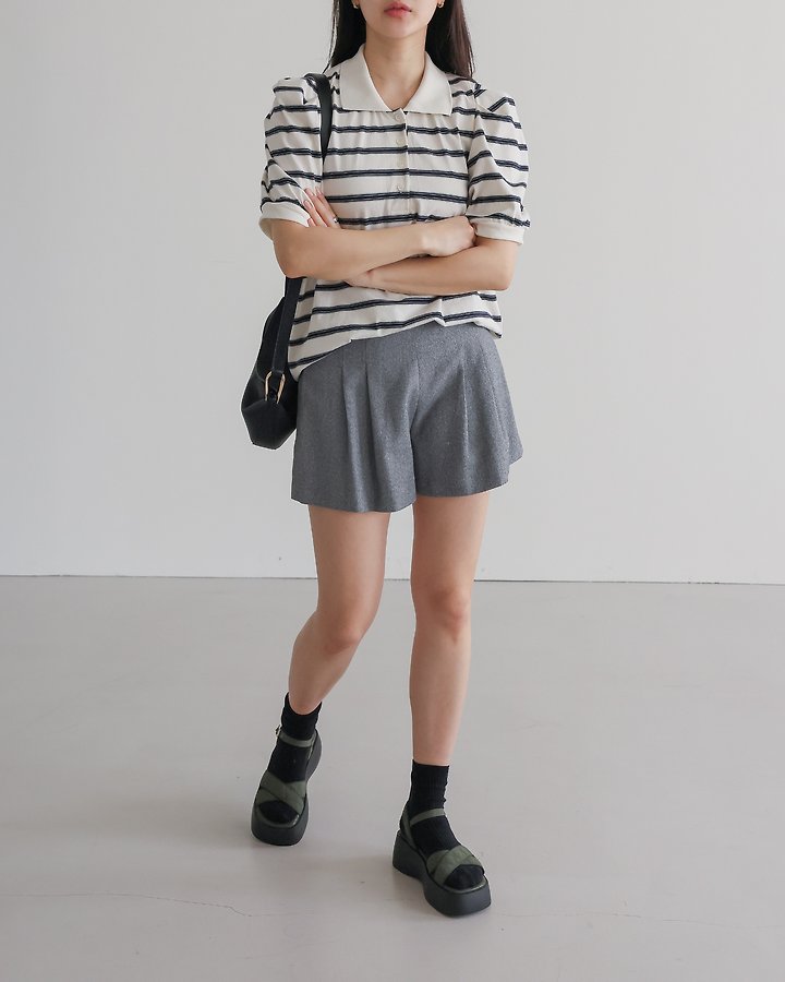 Lovely - Korean Women Fashion - #womensfashion - Maje Puff Tee - 7