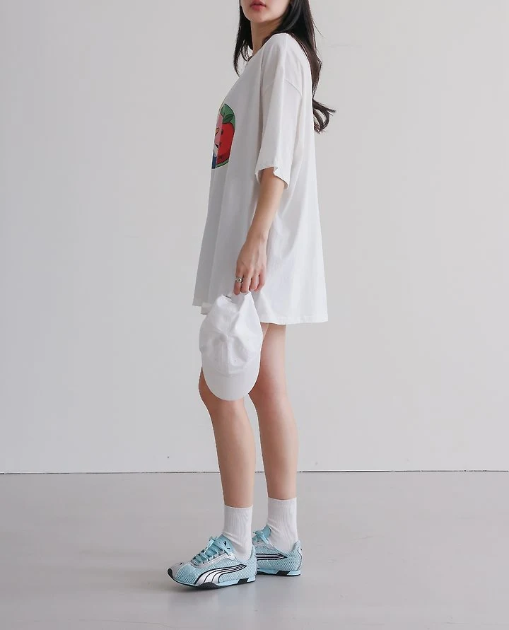 Lovely - Korean Women Fashion - #womensfashion - Apple Tee - 3